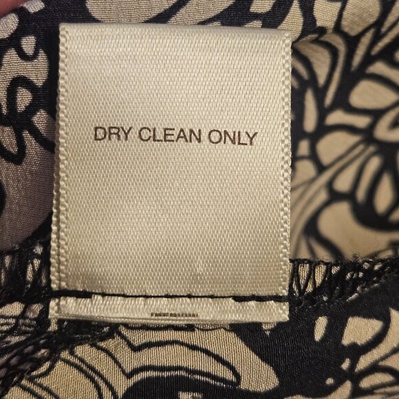 Willow and Clay Black Ivory Silk Top Small Whimsygoth Boho Chic Coquette - Picture 11 of 12